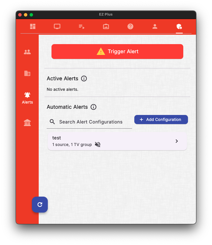 EZ Plus has emergency alert and emergency notification built-in